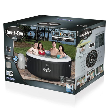 Bestway Bubbelbad Lay-Z-Spa Opblaasbaar Miami Air Jet