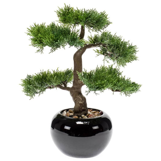 Emerald Kunstplant Ceder Bonsai Groen 42000