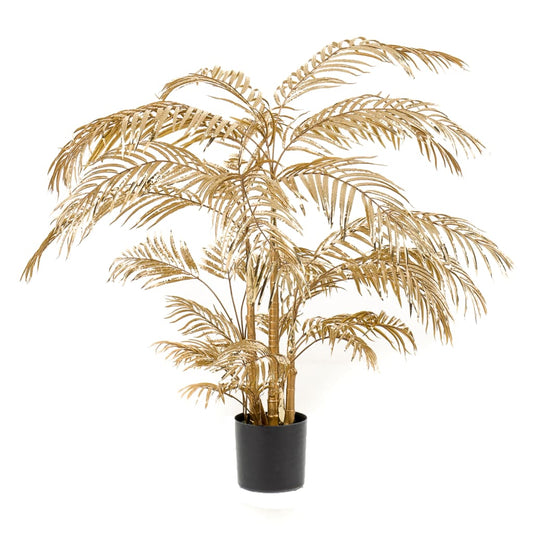 Emerald Kunstplant Goudpalm Goudkleurig