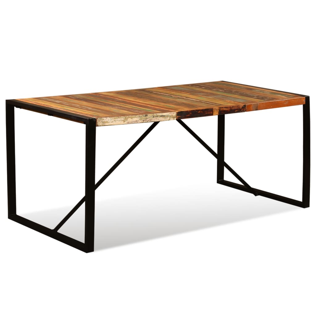 Eettafel 180 Cm Massief Gerecycled Hout