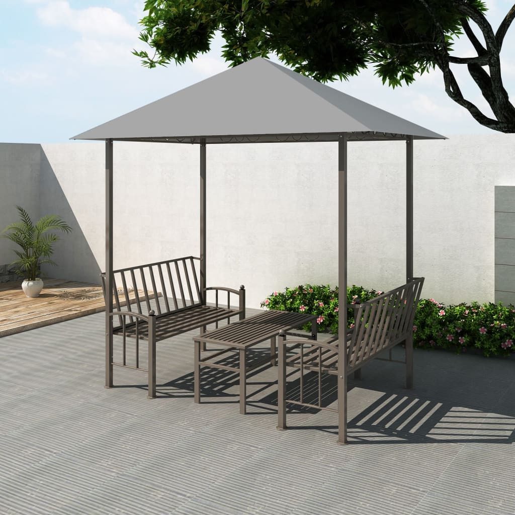 Tuinpaviljoen Met Tafel En Bankjes 2,5X1,5X2,4 M