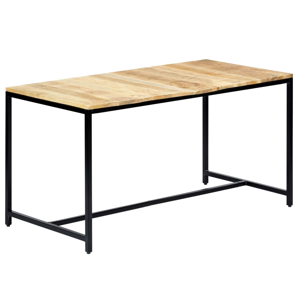 Eettafel Massief Ruw Mangohout