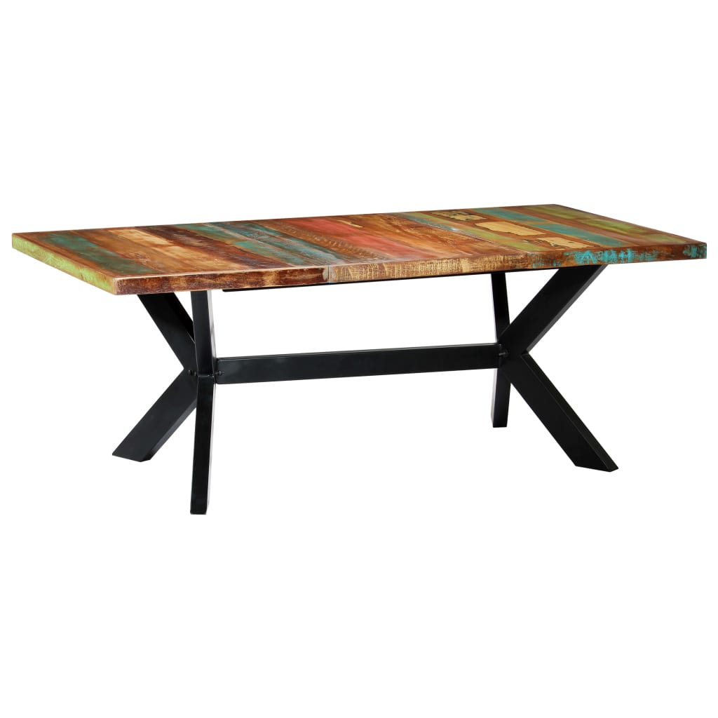 Eettafel Massief Gerecycled Hout