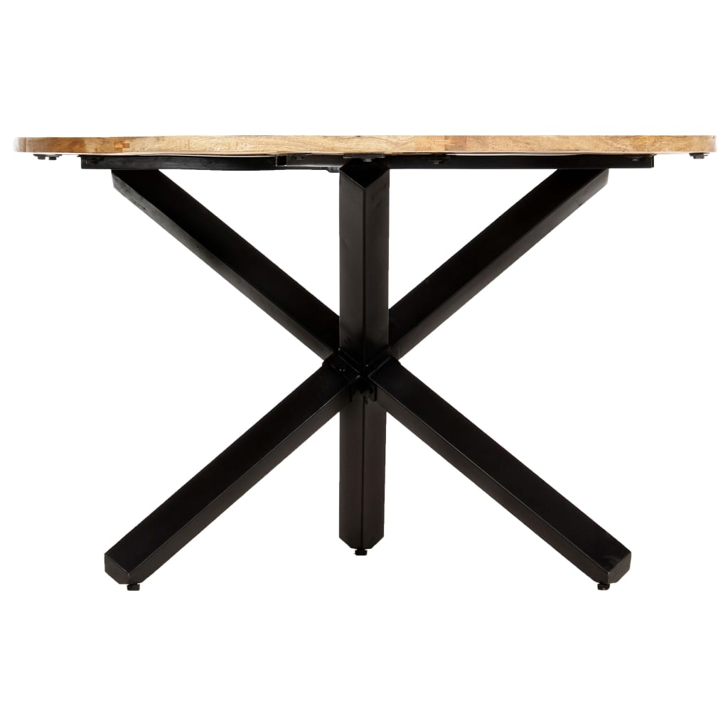 Eettafel Rond Massief Mangohout