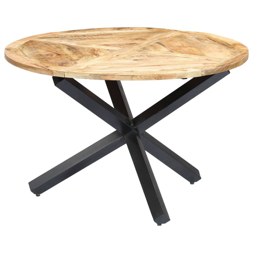 Eettafel Rond Massief Mangohout