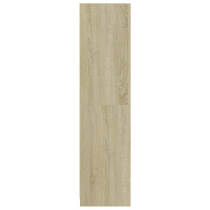 Kledingkast 100X50X200 Cm Bewerkt Hout Sonoma Eikenkleurig