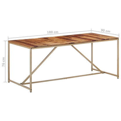 Eettafel Massief Hout