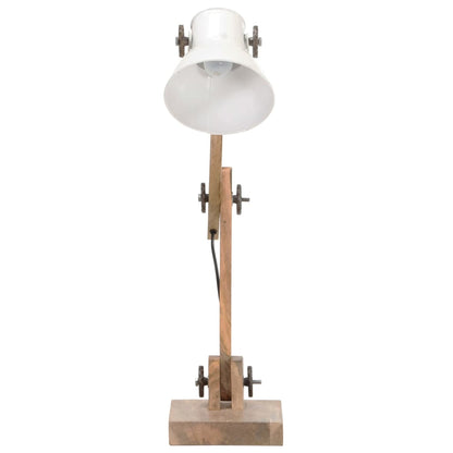 Bureaulamp Industrieel Rond E27 58X18X90 Cm Wit