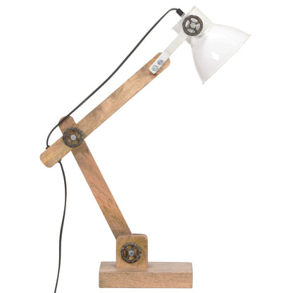 Bureaulamp Industrieel Rond E27 58X18X90 Cm Wit