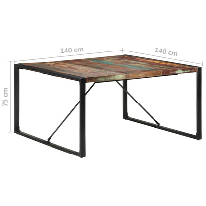 Eettafel 140X140X75 Cm