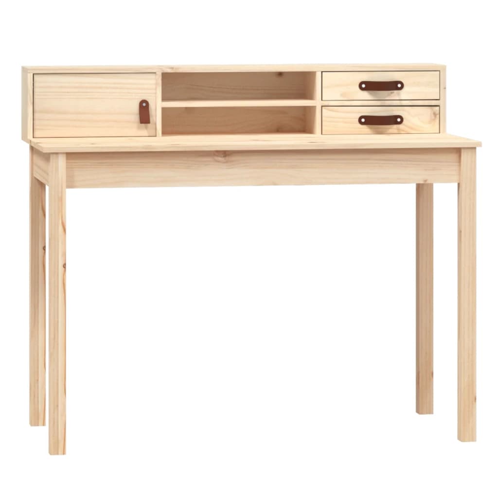 Bureau 110X50X93 Cm Massief Grenenhout