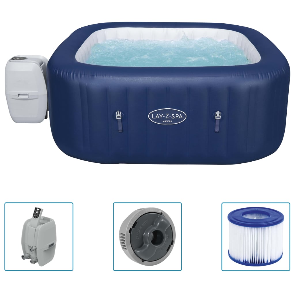 Bestway Lay-Z-Spa Hottub Opblaasbaar Hawaii Airjet