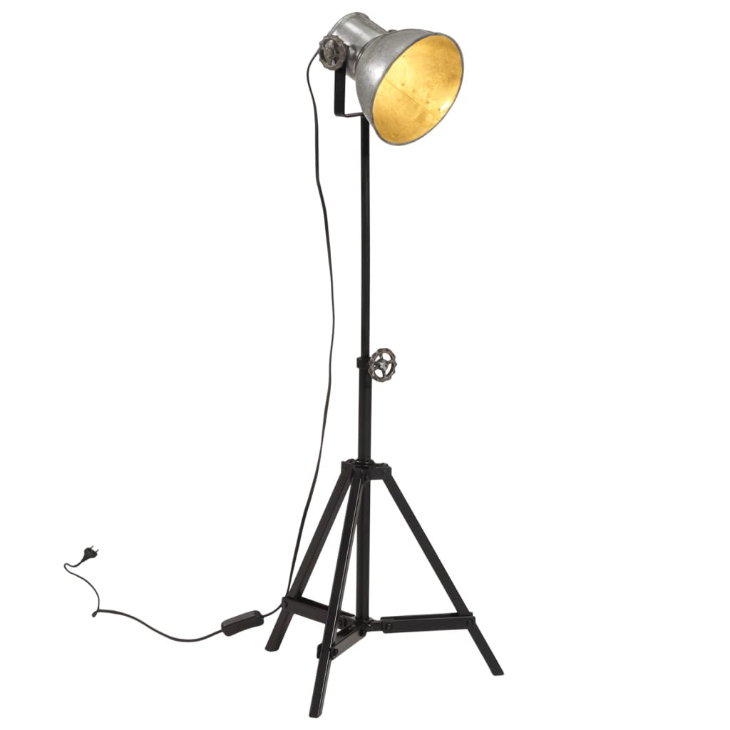 Vloerlamp 25 W E27 35X35X65/95 Cm Antiek Messingkleurig