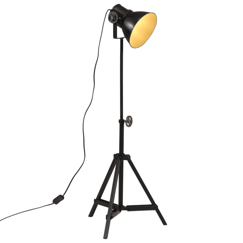 Vloerlamp 25 W E27 35X35X65/95 Cm Antiek Messingkleurig