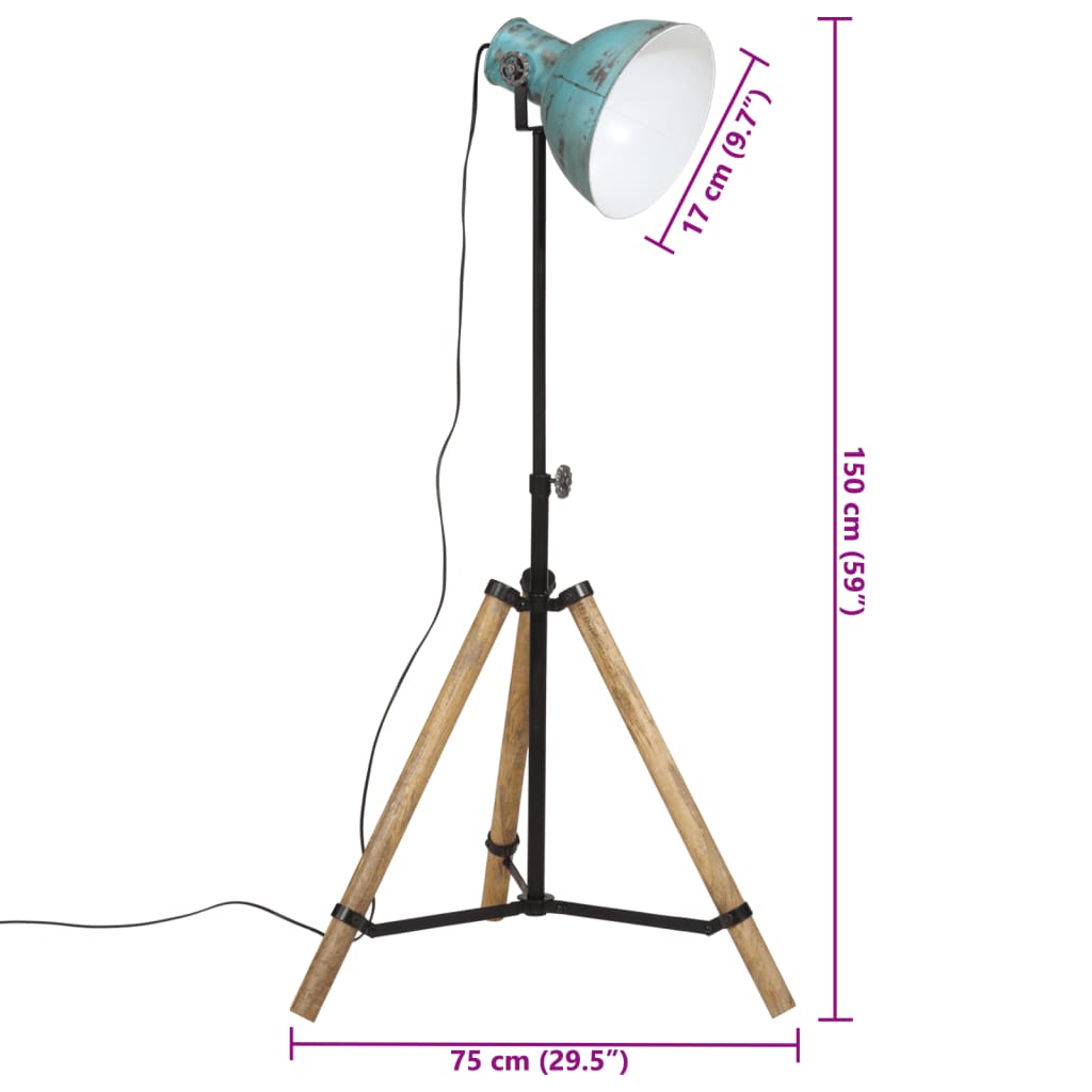 Vloerlamp 25 W E27 75X75X90-150 Cm Verweerd