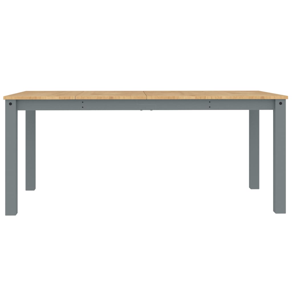 Eettafel Panama 180X90X75 Cm Massief Grenenhout Grijs Grijs