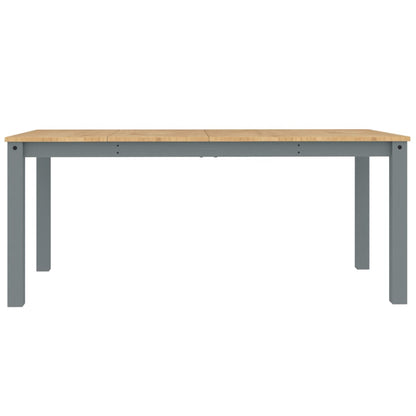 Eettafel Panama 180X90X75 Cm Massief Grenenhout Grijs Grijs