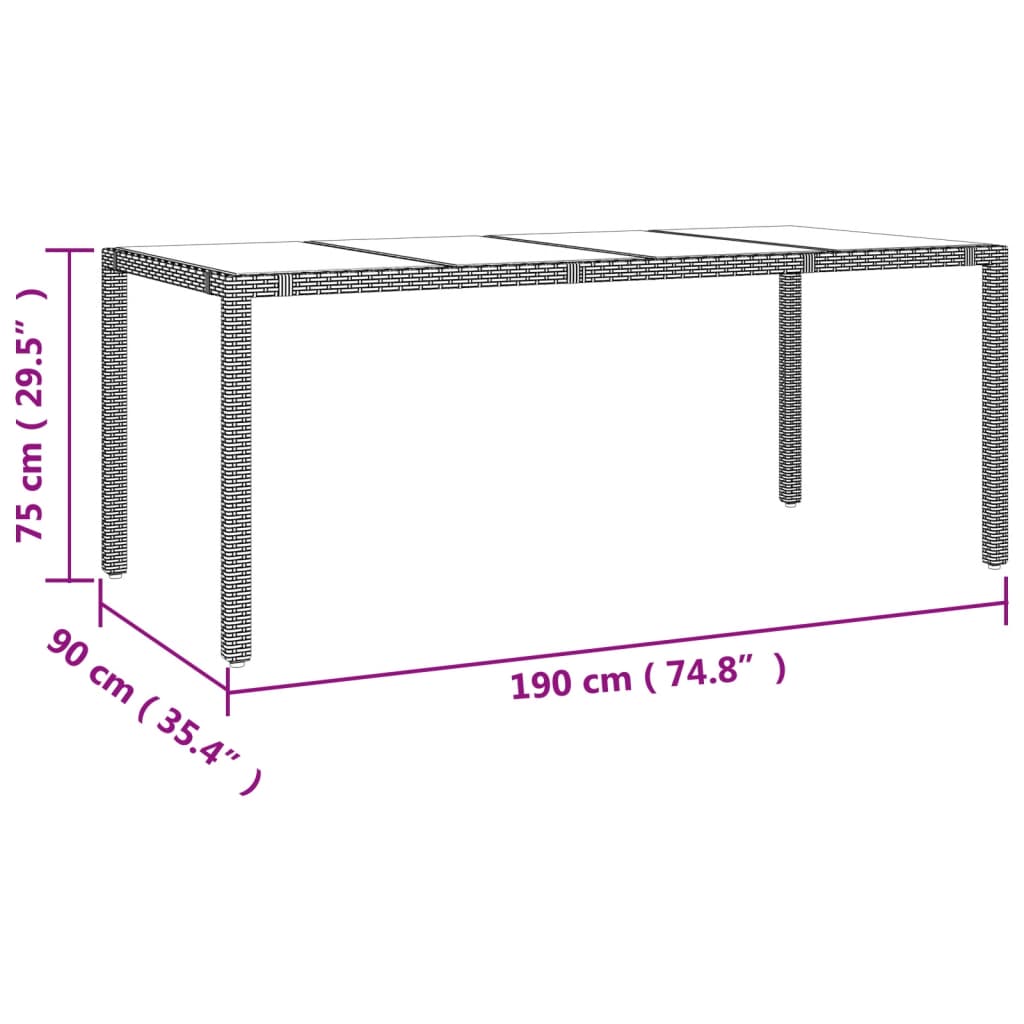 Tuinset Met Kussens Poly Rattan Beige