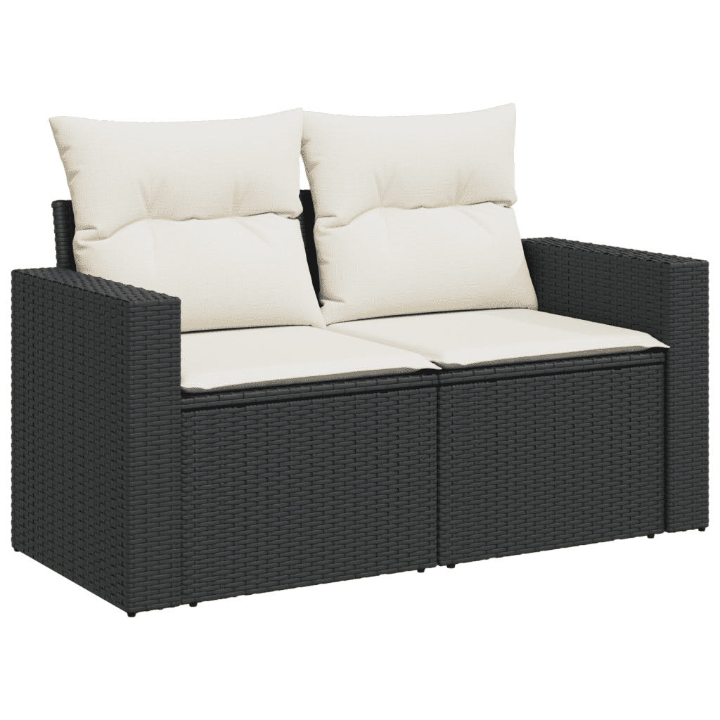 6-Delige Loungeset Met Kussens Poly Rattan - Cozy Home Store 