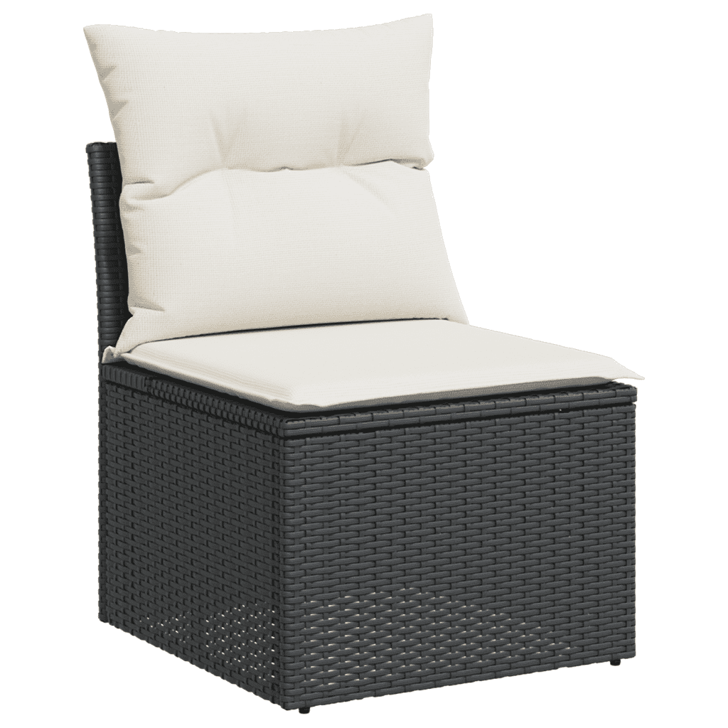 7-Delige Loungeset Met Kussens Poly Rattan - Cozy Home Store 